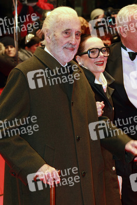 Christopher Lee mit Gattin Gitte