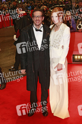 Oskar Roehler mit Gattin Alexandra Fischer-Roehler