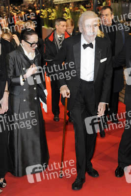 Christopher Lee mit Gattin Gitte