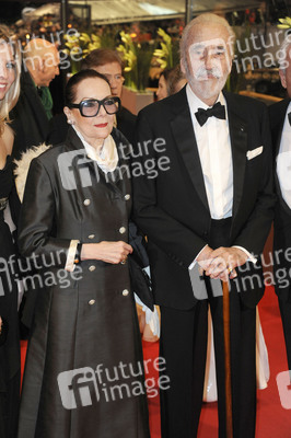 Christopher Lee mit Gattin Gitte