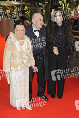 Artur Brauner mit Gattin Maria, Alice Brauner