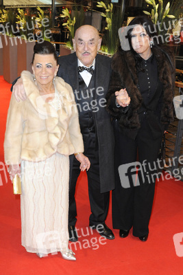 Artur Brauner mit Gattin Maria, Alice Brauner