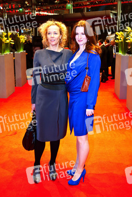 Katja Riemann mit Begleitung