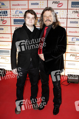 Leslie Mandoki mit Sohn Gabor