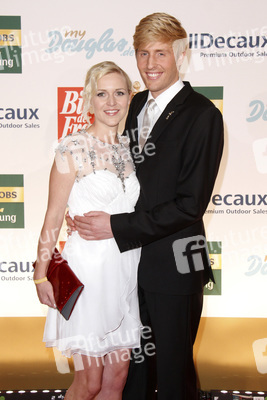 Maxi Arland mit Ehefrau Andrea Klappert