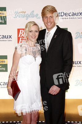 Maxi Arland mit Ehefrau Andrea Klappert