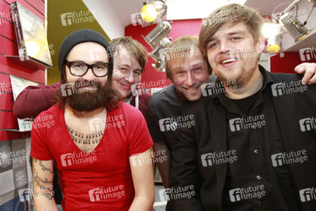 Sascha Eigner, Andreas 'Becks' Becker, Marco 'Hont' Hontheim, Nicholas Müller (Jupiter Jones)