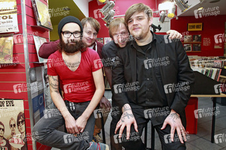 Sascha Eigner, Andreas 'Becks' Becker, Marco 'Hont' Hontheim, Nicholas Müller (Jupiter Jones)