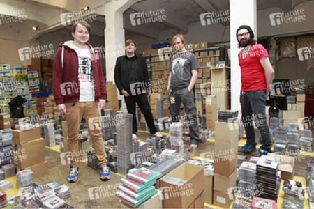 Andreas 'Becks' Becker, Nicholas Müller, Marco 'Hont' Hontheim, Sascha Eigner (Jupiter Jones)