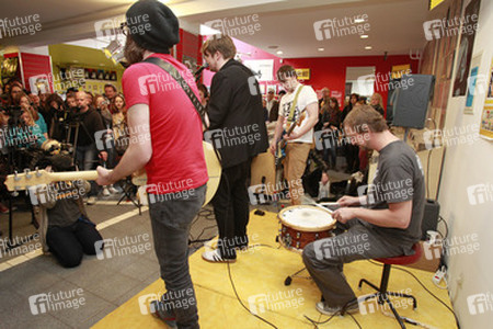 Sascha Eigner, Nicholas Müller, Andreas 'Becks' Becker, Marco 'Hont' Hontheim (Jupiter Jones)