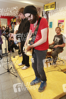 Andreas 'Becks' Becker, Nicholas Müller, Sascha Eigner, Marco 'Hont' Hontheim (Jupiter Jones)