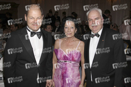 Olaf Scholz, Günter Ehnert mit Ehefrau Marianne