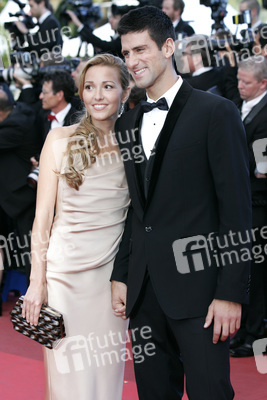 Novak Djokovic mit Freundin Jelena Ristic