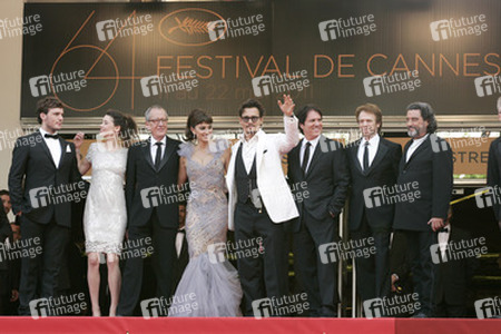 Sam Claflin, Astrid Bergès-Frisbey, Geoffrey Rush, Penélope Cruz, Johnny Depp, Rob Marshall, Jerry Bruckheimer, Ian McShane