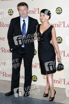 Alec Baldwin mit seiner Verlobten Hilaria Thomas