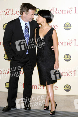 Alec Baldwin mit seiner Verlobten Hilaria Thomas