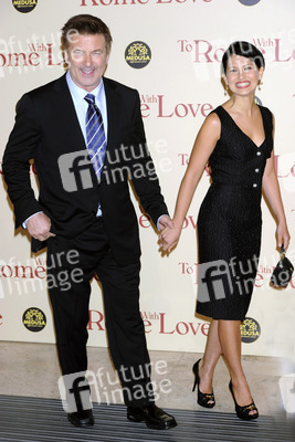 Alec Baldwin mit seiner Verlobten Hilaria Thomas