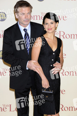 Alec Baldwin mit seiner Verlobten Hilaria Thomas