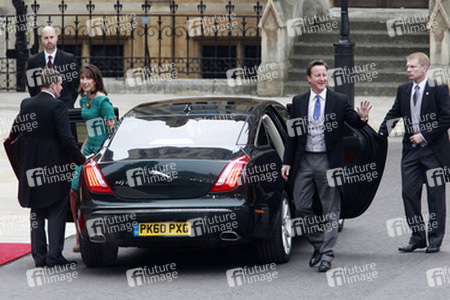 David Cameron mit Gattin Samantha
