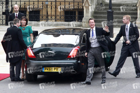 David Cameron mit Gattin Samantha