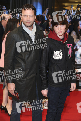 James Purefoy mit Begleitung