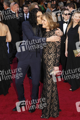 Russell Brand mit Mutter