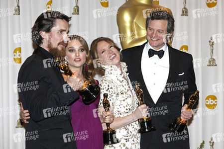 Christina Bale, Natalie Portman, Melissa Leo, Colin Firth
