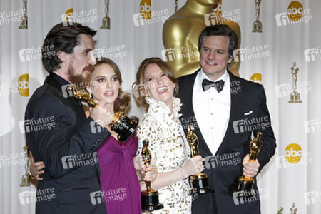 Christina Bale, Natalie Portman, Melissa Leo, Colin Firth
