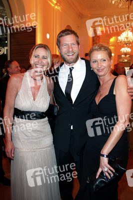 Henning Baum mit Frau Corinna und Gast
