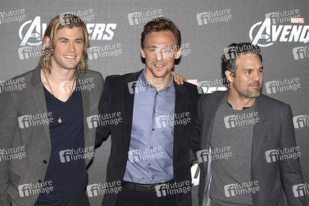 Chris Hemsworth, Tom Hiddleston, Mark Ruffalo
