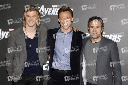 Chris Hemsworth, Tom Hiddleston, Mark Ruffalo