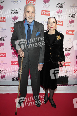 Christopher Lee mit Ehefrau Gitte