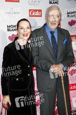 Christopher Lee mit Ehefrau Gitte