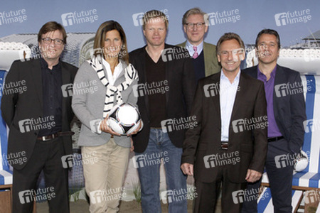 Béla Réthy, Katrin Müller-Hohenstein, Oliver Kahn, Theo Koll, Dieter Gruschwitz, Christoph Hamm