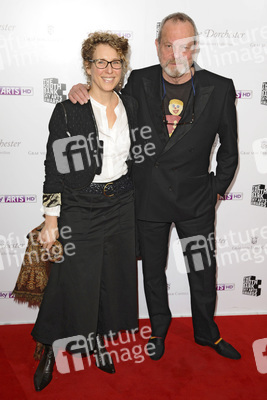 Terry Gilliam mit Begleitung