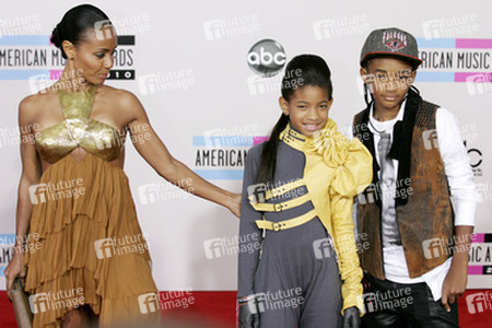 Jada Pinkett Smith, Willow Smith, Jaden Smith