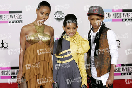 Jada Pinkett Smith, Willow Smith, Jaden Smith