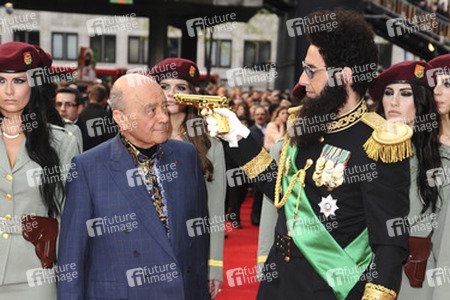 Mohamed Al-Fayed, Sacha Baron Cohen