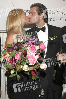 Michelle Hunziker mit ihrem Verlobten Tomaso Trussardi