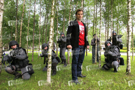 Casper Van Dien mit Fans