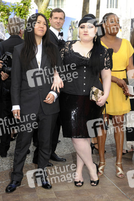 Beth Ditto (Gossip) mit ihrer Verlobten Kristin Ogata