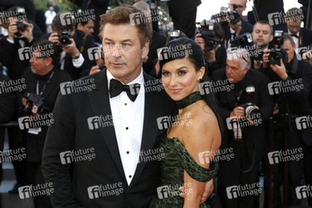 Alec Baldwin mit seiner Verlobten Hilaria Thomas