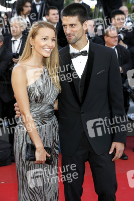 Novak Djokovic mit Freundin Jelena Ristic