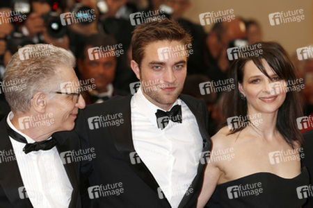David Cronenberg, Robert Pattinson, Juliette Binoche