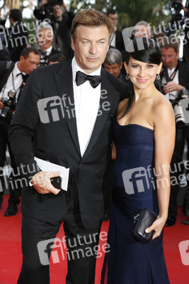 Alec Baldwin mit seiner Verlobten Hilaria Thomas