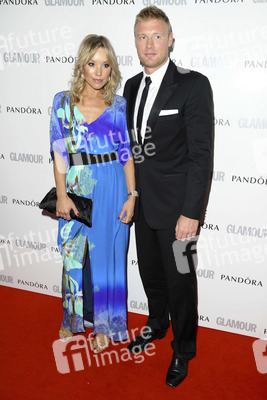 Andrew Flintoff mit Gattin Rachel