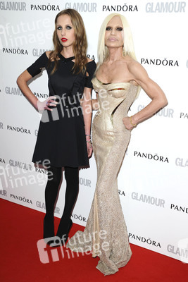 Donatella Versace mit Tochter Allegra