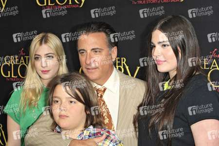 Andy Garcia mit seinen Kindern