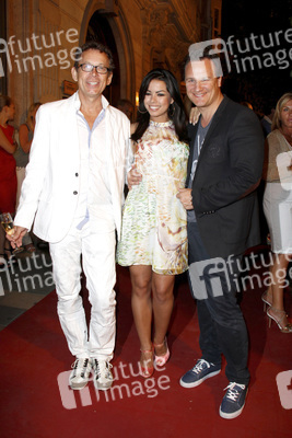 Fernanda Brandao (Hot Banditoz), Guido Maria Kretschmer mit Ehemann Frank Mutters