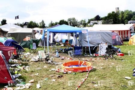 Festival Besucher Campingplatz
